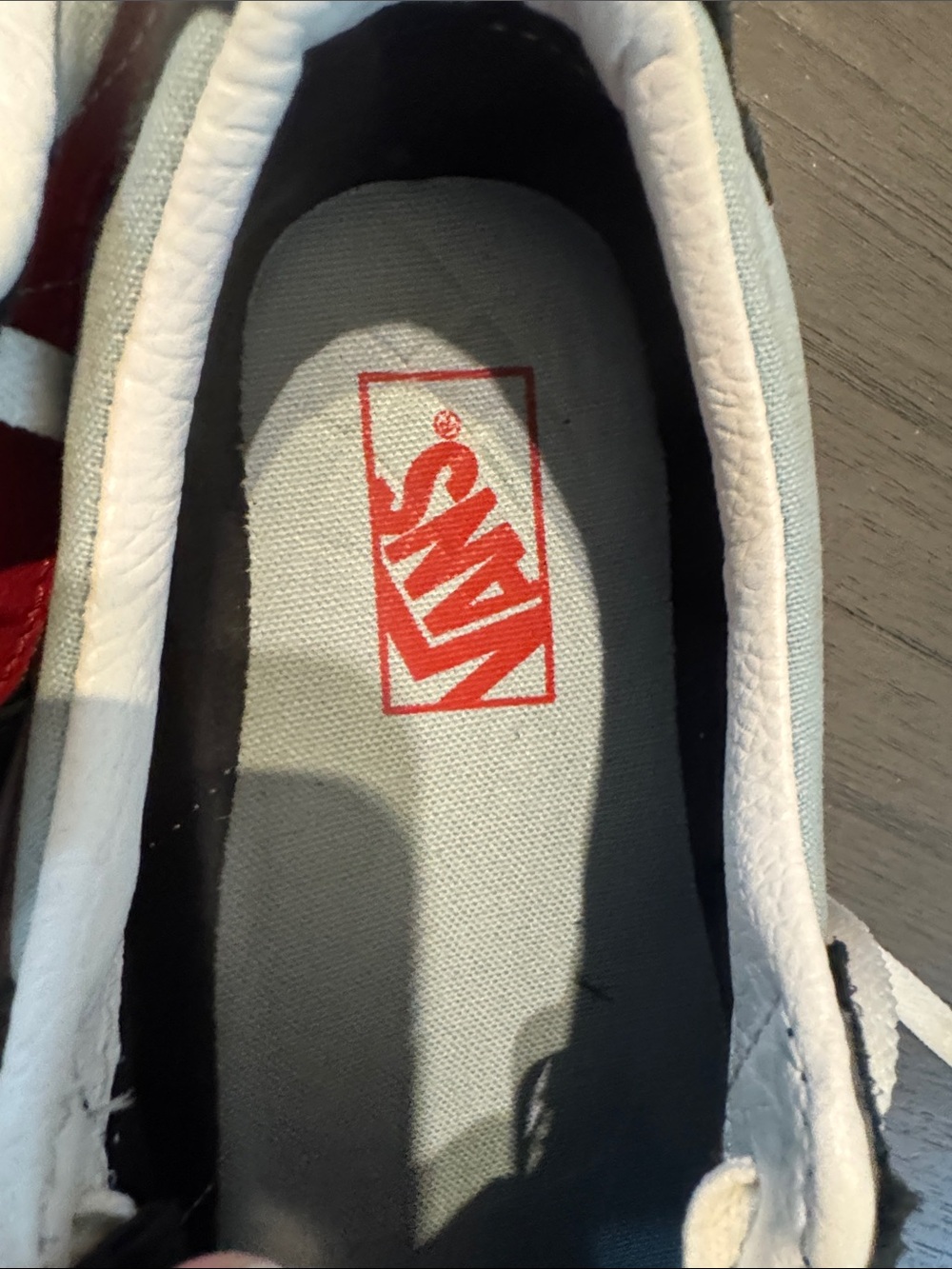 Vans Black & Red Low-Top Lace-Up Skate Sneakers - Picture 3 of 7
